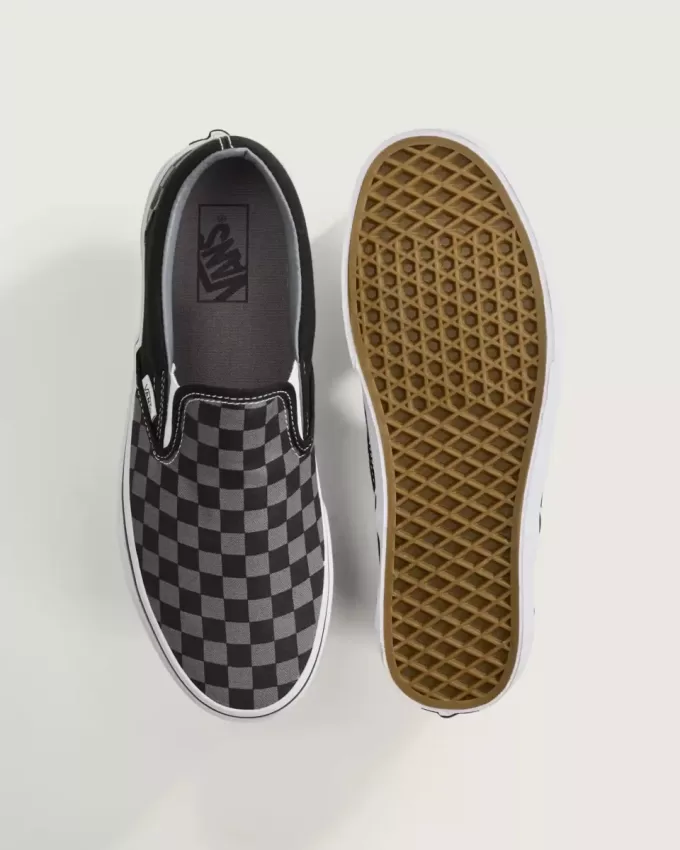 Klassisk Slip-On Checkerboard Sko Klassisk Slip-On Checkerboard Sko