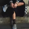 Klassisk Slip-On Checkerboard Sko Klassisk Slip-On Checkerboard Sko