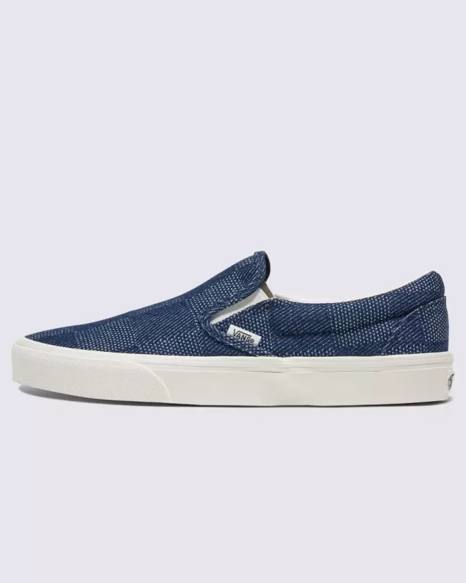 Klassisk Slip-On Denim Sko Klassisk Slip-On Denim Sko