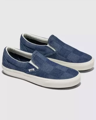 Klassisk Slip-On Denim Sko