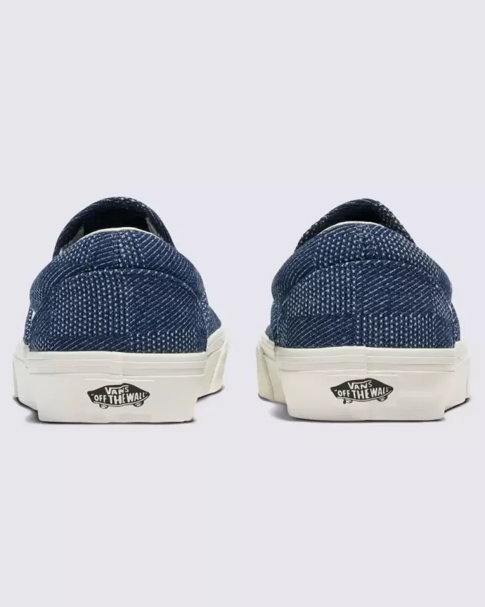 Klassisk Slip-On Denim Sko Klassisk Slip-On Denim Sko