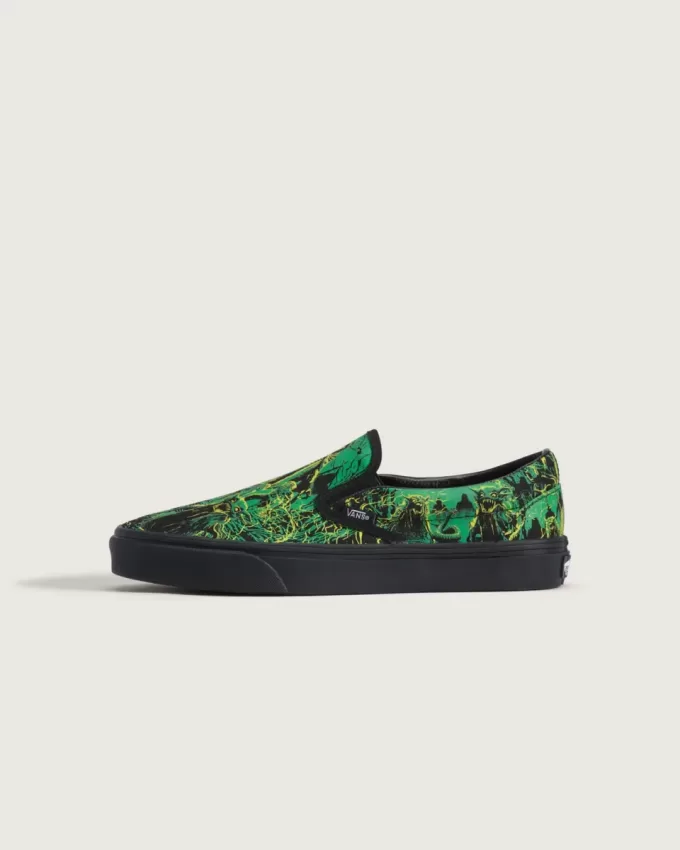 Klassisk Slip-On Halloween Sko Klassisk Slip-On Halloween Sko