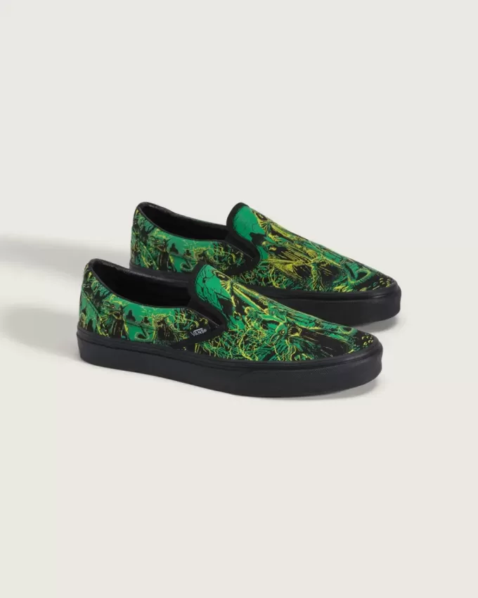 Klassisk Slip-On Halloween Sko Klassisk Slip-On Halloween Sko