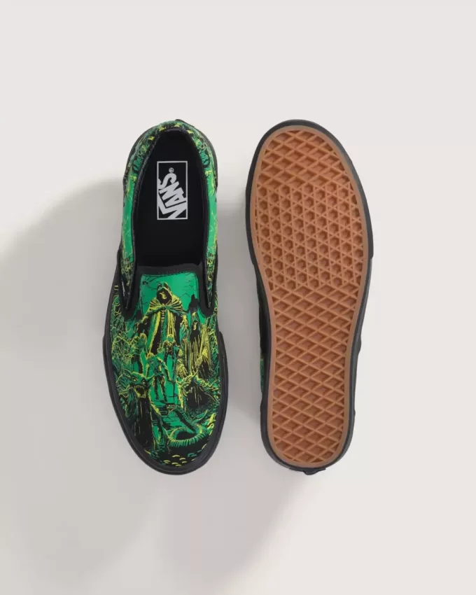 Klassisk Slip-On Halloween Sko Klassisk Slip-On Halloween Sko