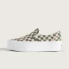 Klassisk Slip-On Platform Checkerboard Sko Klassisk Slip-On Platform Checkerboard Sko