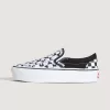 Klassisk Slip-On Platform Checkerboard Sko Klassisk Slip-On Platform Checkerboard Sko