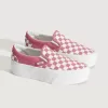 Klassisk Slip-On Platform Checkerboard Sko Klassisk Slip-On Platform Checkerboard Sko