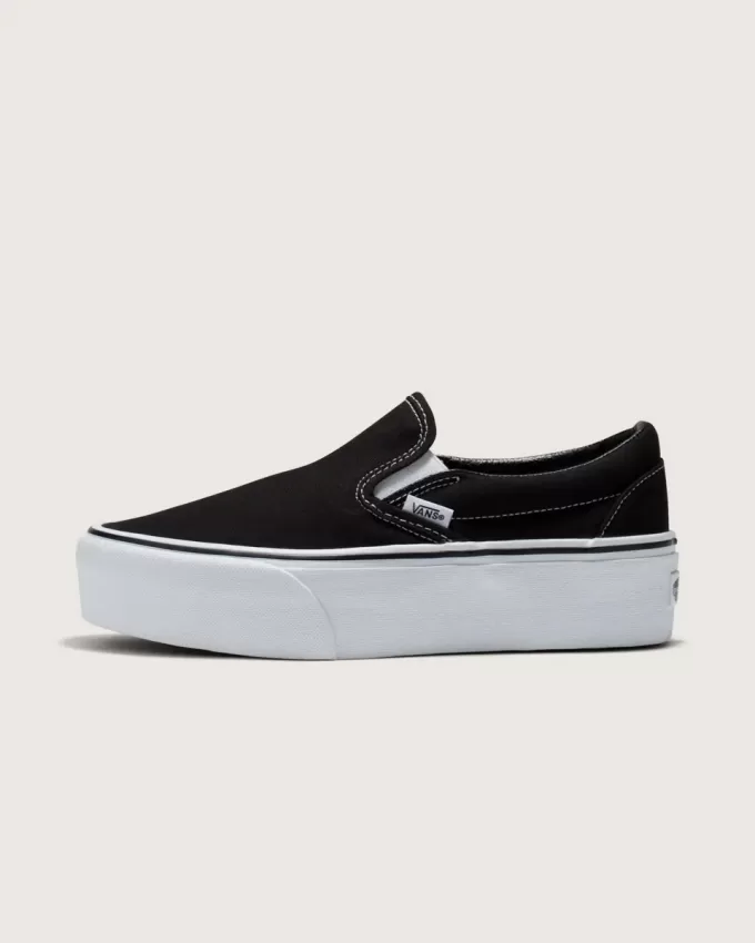 Klassisk Slip-On plattformssko Klassisk Slip-On plattformssko