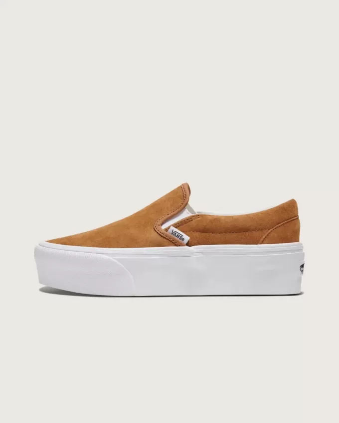 Klassisk Slip-On plattformssko Klassisk Slip-On plattformssko