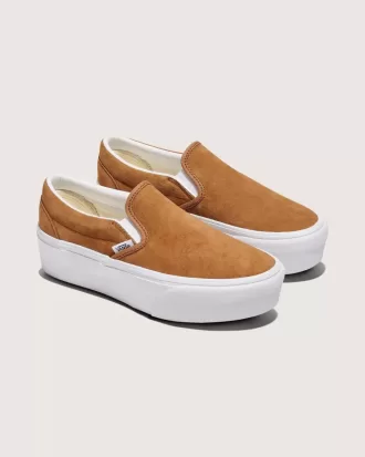 Klassisk Slip-On plattformssko