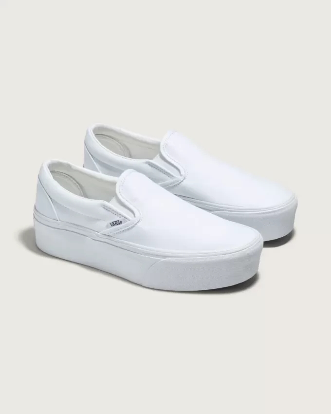 Klassisk Slip-On plattformssko Klassisk Slip-On plattformssko