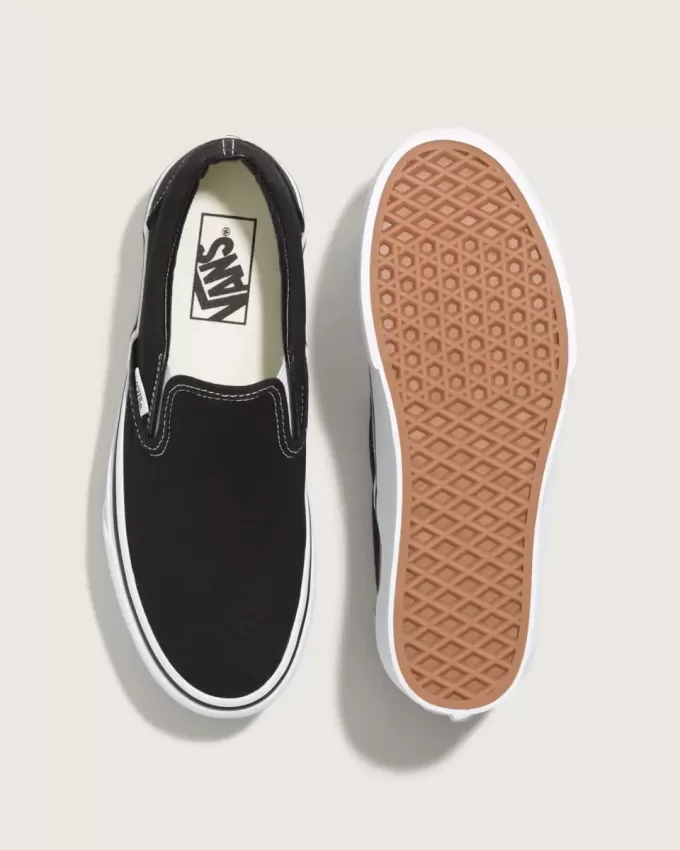 Klassisk Slip-On plattformssko Klassisk Slip-On plattformssko