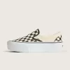Klassisk Slip-On schackbräde plattformssko Klassisk Slip-On schackbräde plattformssko