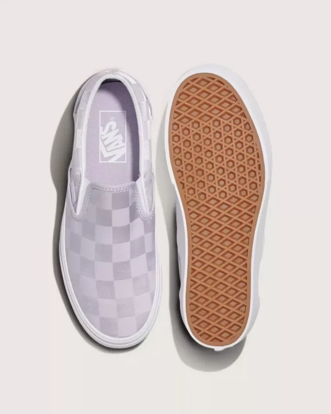 Klassisk Slip-On Stackform Checkerboard Shoe Klassisk Slip-On Stackform Checkerboard Shoe