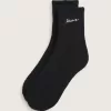 Klassiska skript Half Crew strumpor Klassiska skript Half Crew strumpor