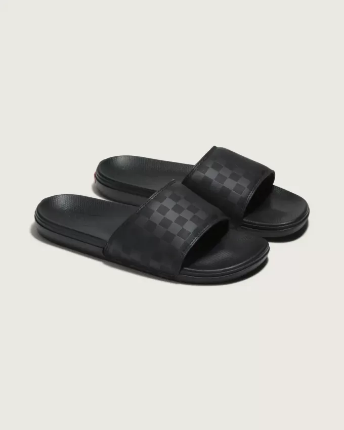 La Costa schackbrädesandal med glidbräde La Costa schackbrädesandal med glidbräde