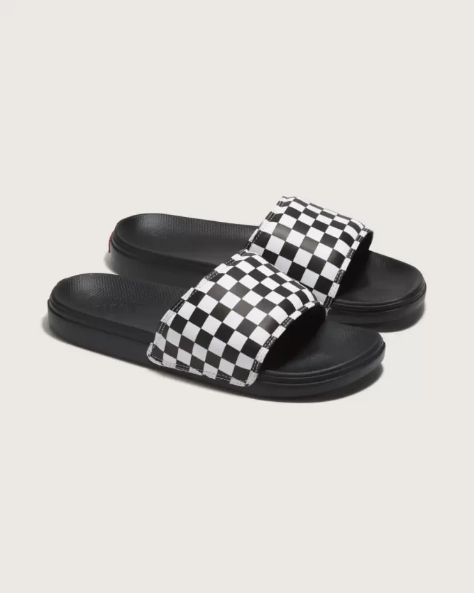 La Costa schackbrädesandal med glidbräde La Costa schackbrädesandal med glidbräde