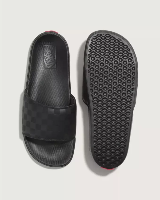 La Costa schackbrädesandal med glidbräde La Costa schackbrädesandal med glidbräde