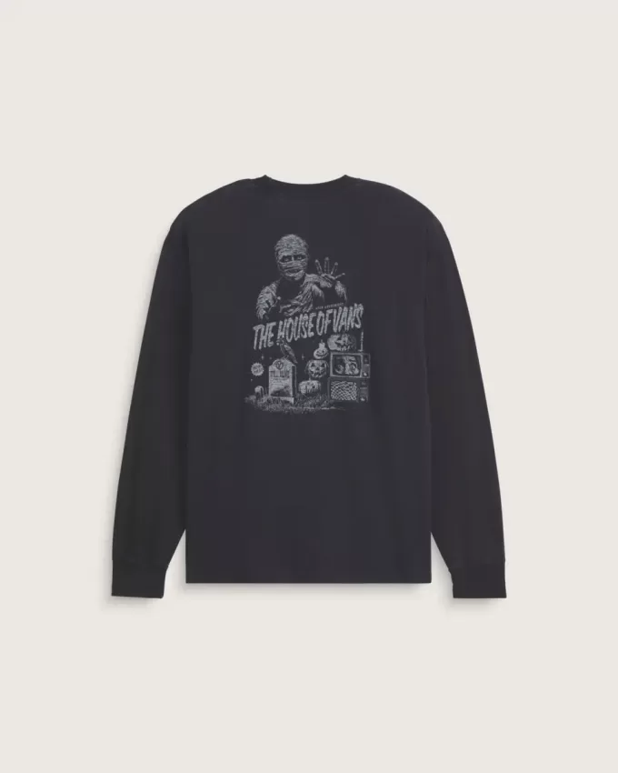 Late Night Långärmad Halloween T-shirt