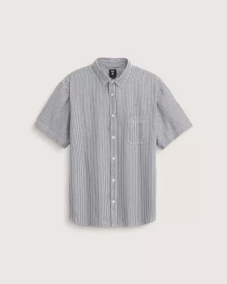 Lawson Stripe Button Up Skjorta