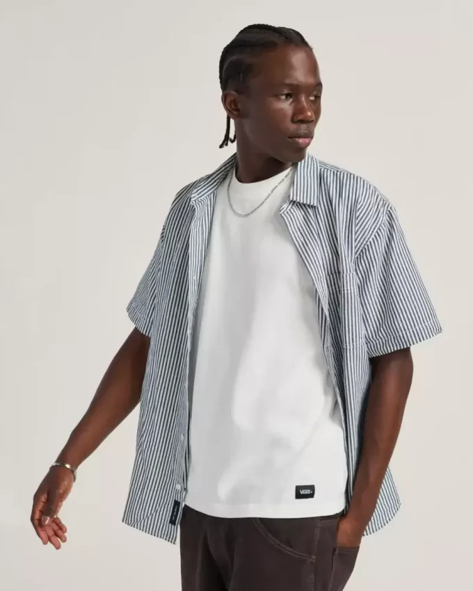 Lawson Stripe Button Up Skjorta Lawson Stripe Button Up Skjorta