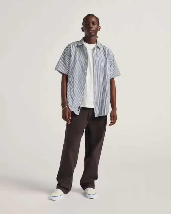 Lawson Stripe Button Up Skjorta Lawson Stripe Button Up Skjorta