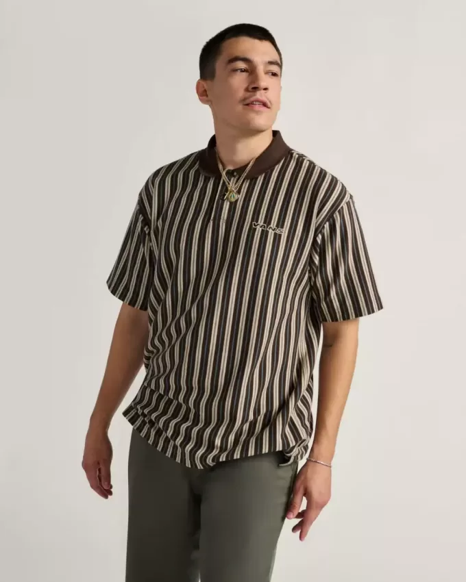 Layton Stripe pikétröja Layton Stripe pikétröja