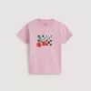 Little Kids Checker Cherries T-Shirt