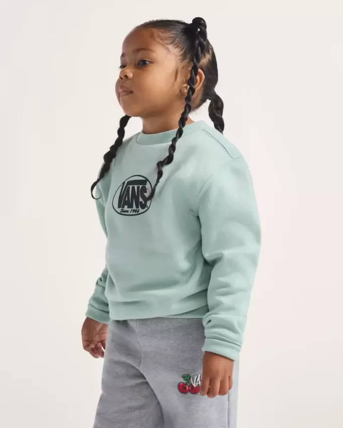 Little Kids Classic Oval Crew Sweatshirt Little Kids Classic Oval Crew Sweatshirt