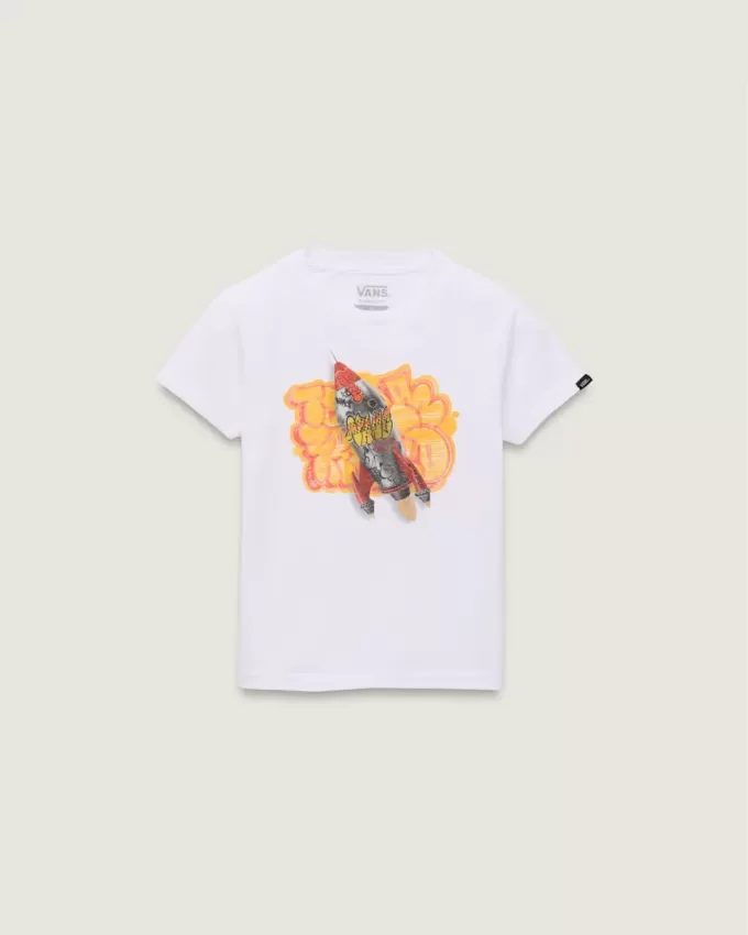 Little Kids Grafitti Rocket T-Shirt