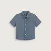 Little Kids Lawson Solid Woven Shirt
