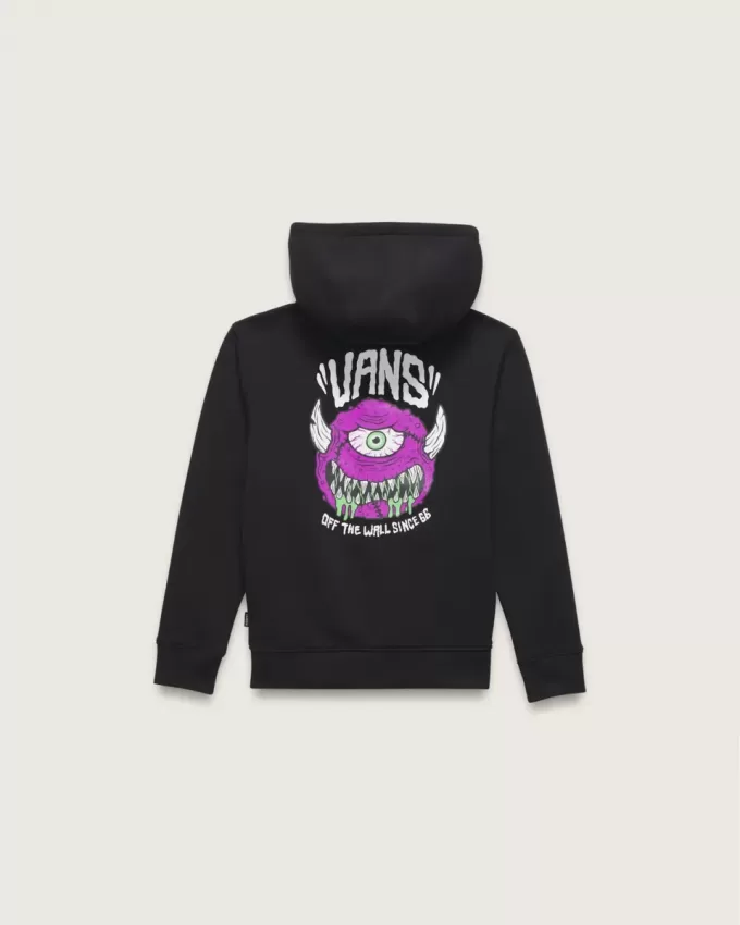 Little Kids Monster Ball Hoodie med dragkedja