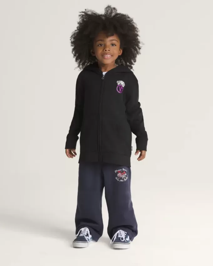 Little Kids Monster Ball Hoodie med dragkedja