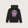 Little Kids Monster Ball Hoodie med dragkedja