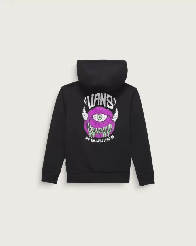 Little Kids Monster Ball Hoodie med dragkedja