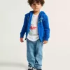 Little Kids Night Watchers Hoodie med dragkedja