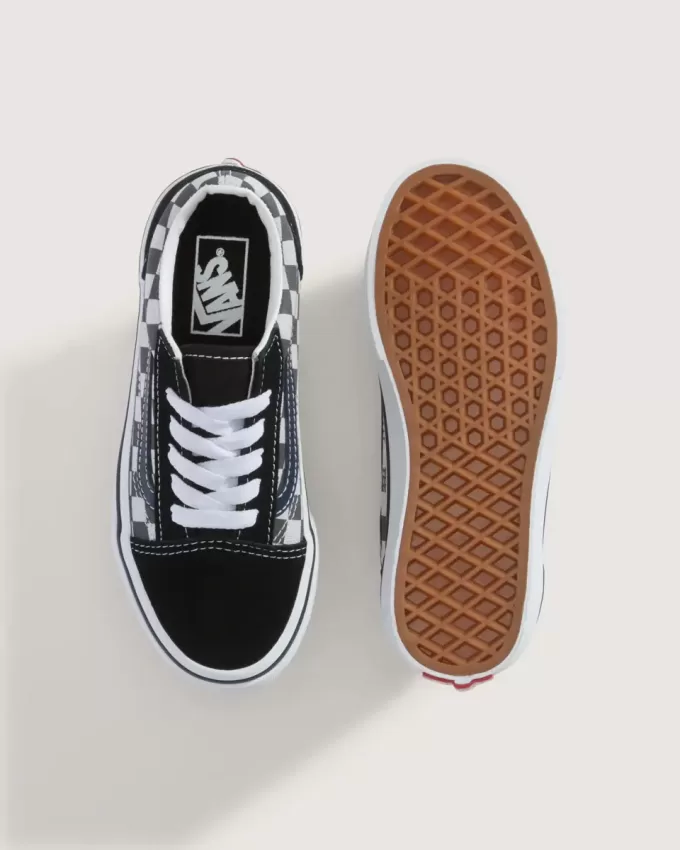 Little Kids Old Skool Checkerboard Sko