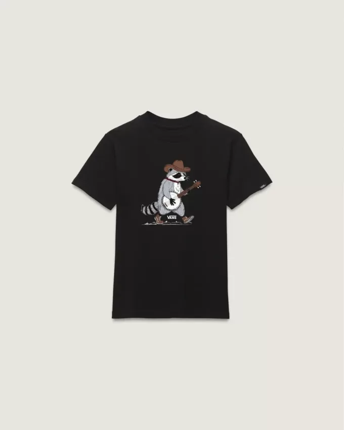Little Kids Racoon Banjo T-shirt