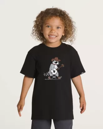 Little Kids Racoon Banjo T-shirt