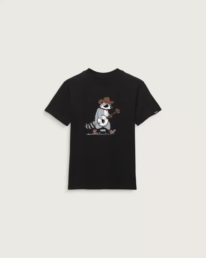 Little Kids Racoon Banjo T-shirt