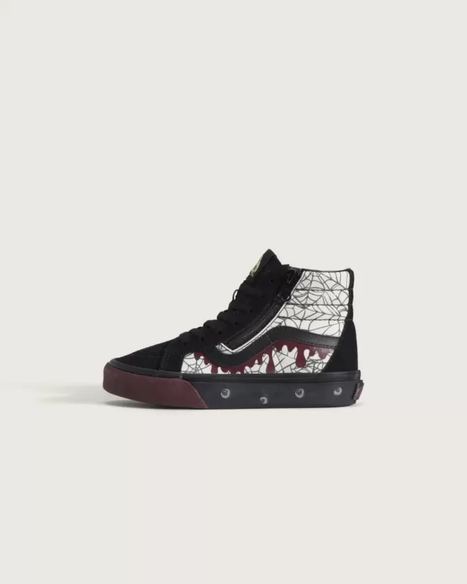 Little Kids Sk8-Hi Side Zip Halloween Sko Little Kids Sk8-Hi Side Zip Halloween Sko