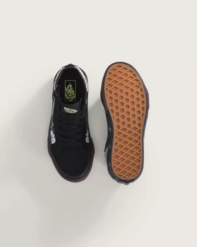 Little Kids Sk8-Hi Side Zip Halloween Sko Little Kids Sk8-Hi Side Zip Halloween Sko