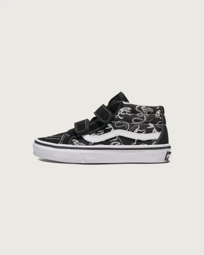 Little Kids Sk8-Mid Reissue V Skeleton Shoe Little Kids Sk8-Mid Reissue V Skeleton Shoe