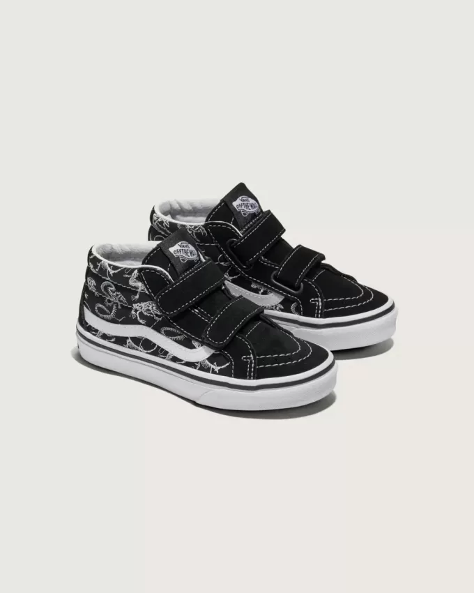 Little Kids Sk8-Mid Reissue V Skeleton Shoe Little Kids Sk8-Mid Reissue V Skeleton Shoe