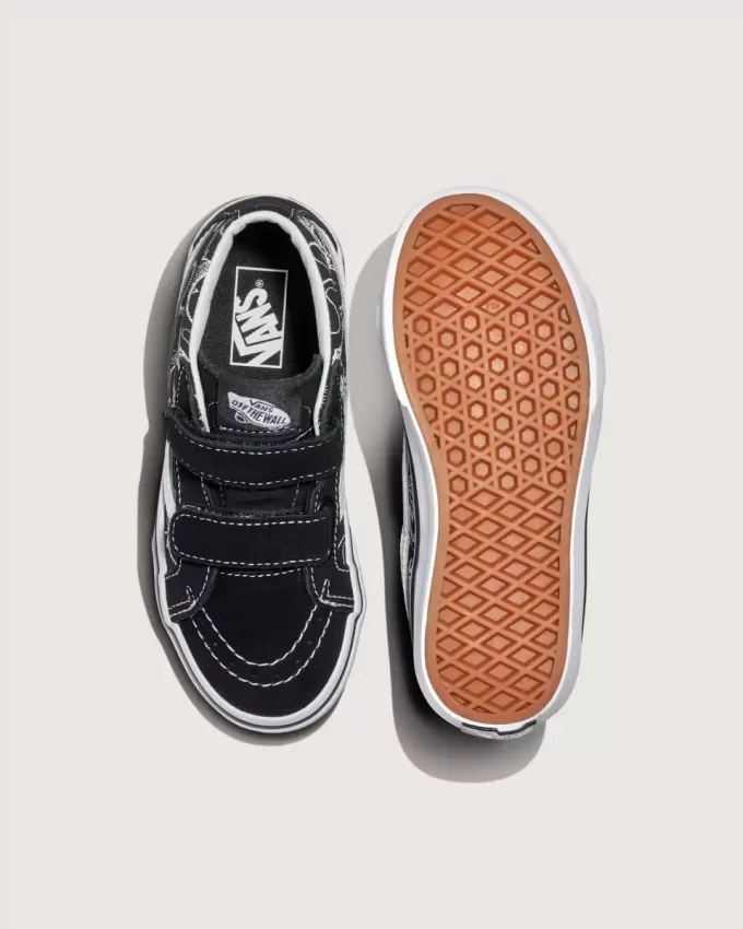 Little Kids Sk8-Mid Reissue V Skeleton Shoe Little Kids Sk8-Mid Reissue V Skeleton Shoe