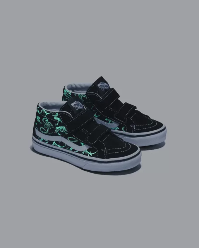 Little Kids Sk8-Mid Reissue V Skeleton Shoe Little Kids Sk8-Mid Reissue V Skeleton Shoe
