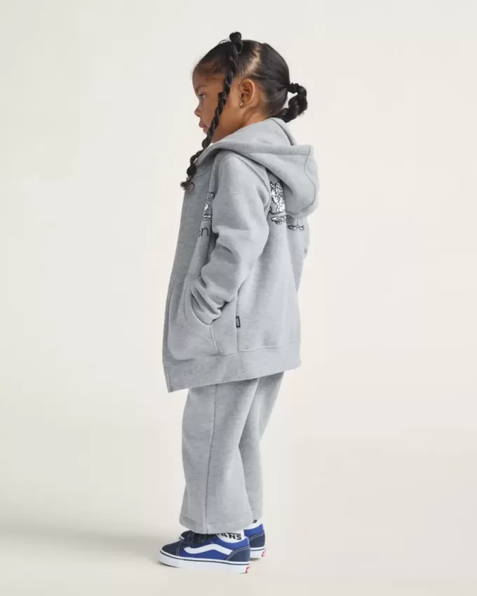 Little Kids Sk8 Posse Zip Hoodie