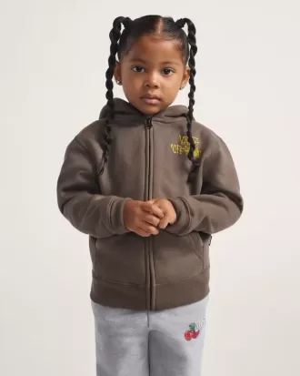 Little Kids Stomper Hoodie med dragkedja