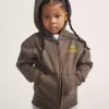 Little Kids Stomper Hoodie med dragkedja