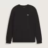 Långärmad T-shirt med logotyp på vänster bröst Långärmad T-shirt med logotyp på vänster bröst